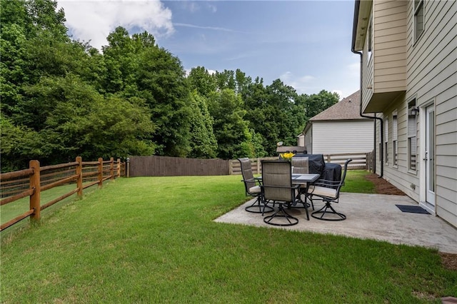 4305 Hunters Walk Way, Cumming, GA 30028 - view of yard featuring a patio area