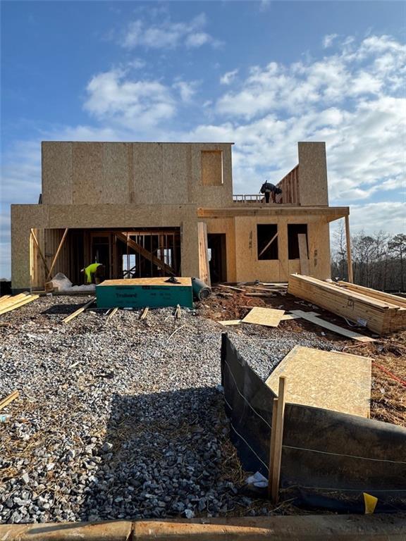 view of rear view of house