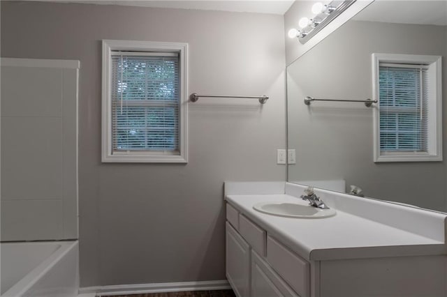 5069 Jonesboro Rd, Union City, GA 30291 - full bathroom with vanity and baseboards
