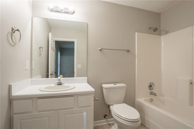 5069 Jonesboro Rd, Union City, GA 30291 - full bathroom featuring vanity, washtub / shower combination, and tile patterned floors