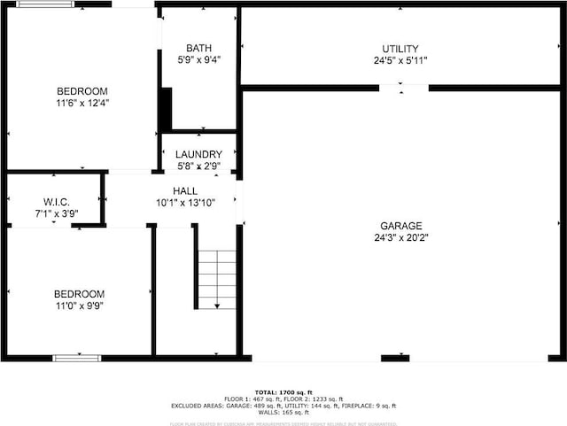 5069 Jonesboro Rd, Union City, GA 30291 - view of floor plan / room layout