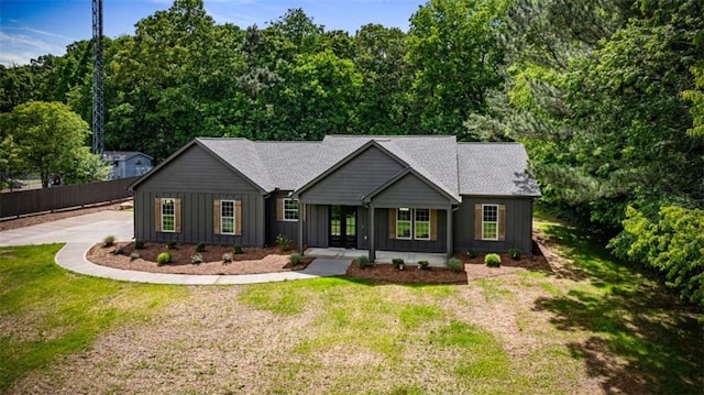 2462 New Hope Rd, Morganton, GA 30560 - ranch-style home with board and batten siding