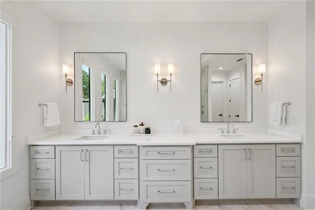 477 Michael Dr, Alpharetta, GA 30009 - full bath with double vanity
