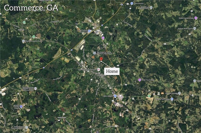 1004 Homer Rd, Commerce, GA 30529 - aerial view of property's location