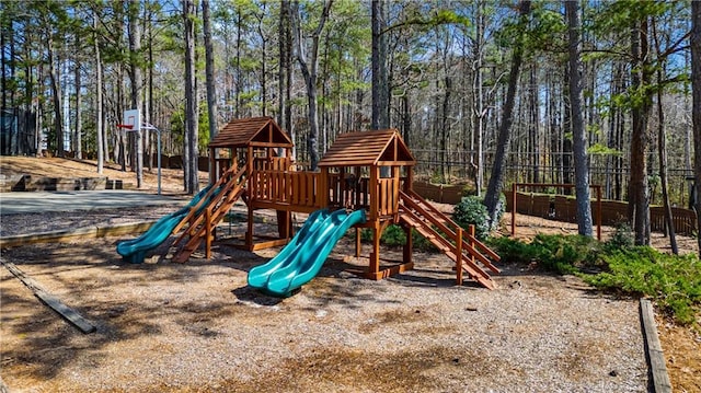 view of community play area