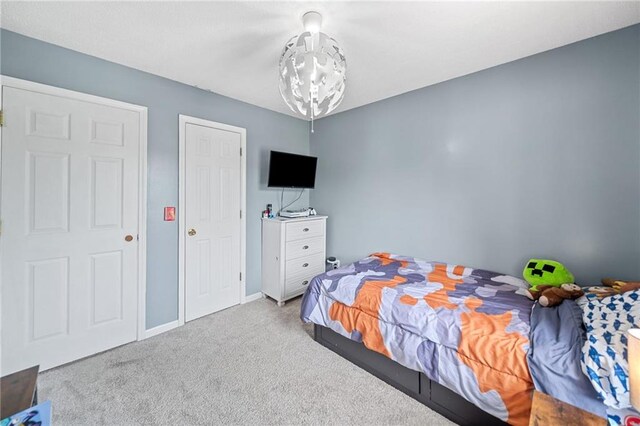173 Cline Smith Rd NE, Cartersville, GA 30121 - carpeted bedroom with baseboards