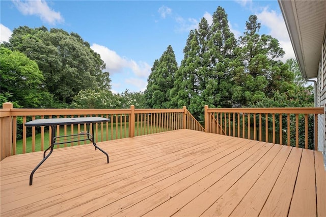 173 Cline Smith Rd NE, Cartersville, GA 30121 - view of wooden deck