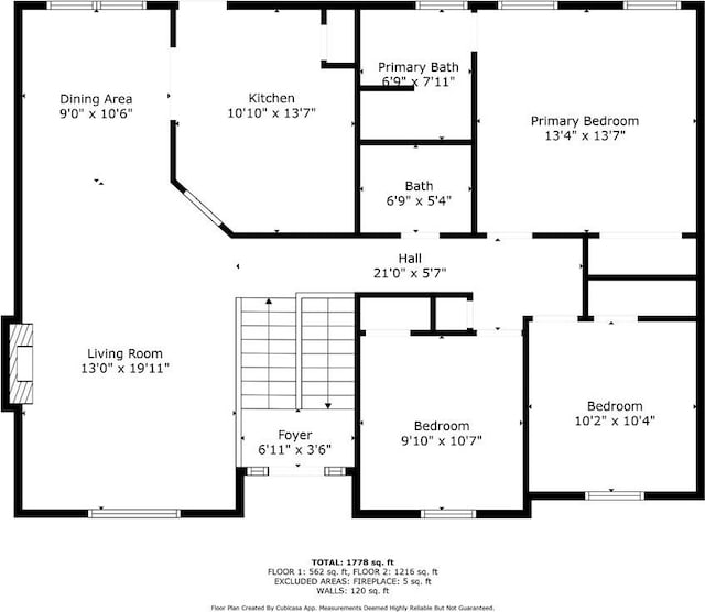 173 Cline Smith Rd NE, Cartersville, GA 30121 - view of home floor plan