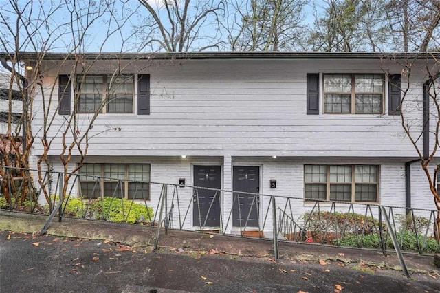 view of front of property with brick siding