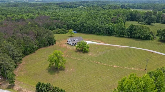 1423 Hillcrest Rd, Bowdon, GA 30108 - overview of rural landscape with a forest