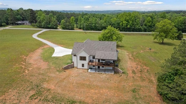 1423 Hillcrest Rd, Bowdon, GA 30108 - view from above of property featuring a heavily wooded area