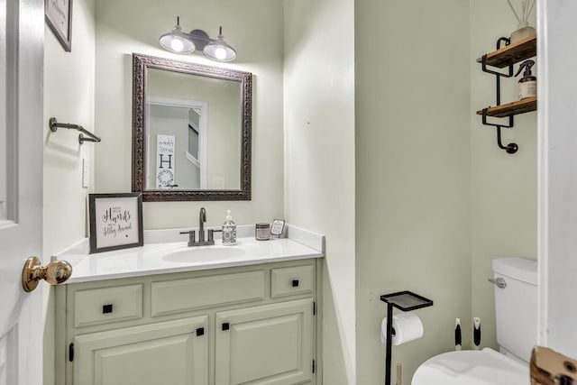 422 Inwood Trl, Lawrenceville, GA 30043 - bathroom with toilet and vanity