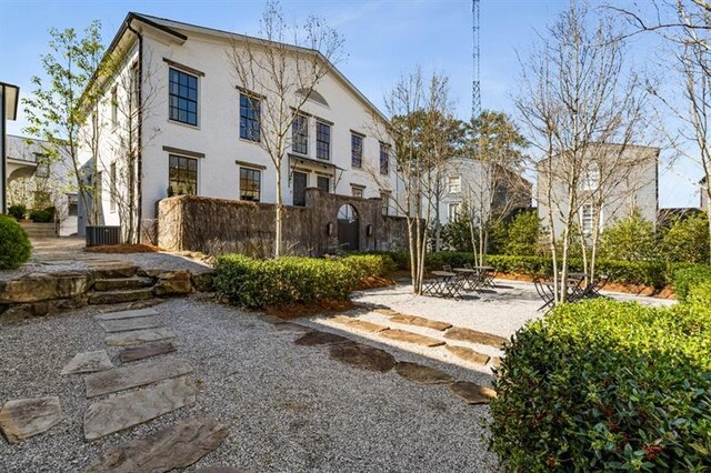 view of home's exterior featuring an attached garage