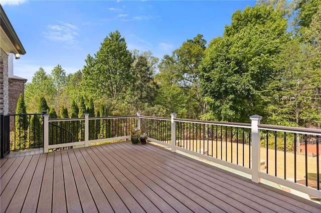 view of deck