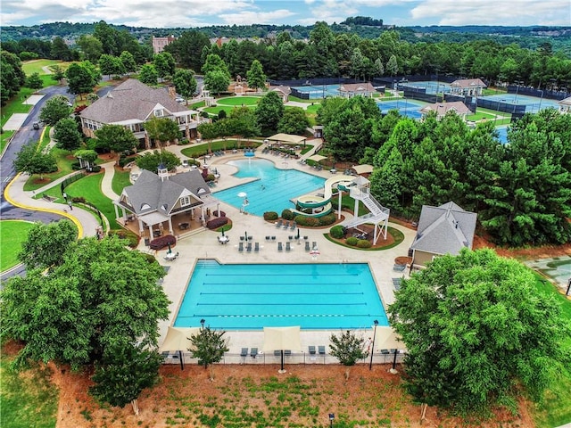 bird's eye view