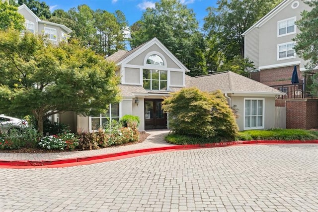 front of property with french doors