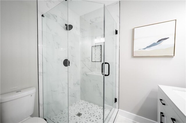 943 Rose Cir SW, Atlanta, GA 30310 - bathroom with vanity and a marble finish shower