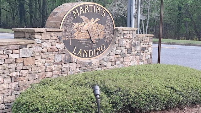 340 Teal Ct, Roswell, GA 30076 - community sign with a wooded view