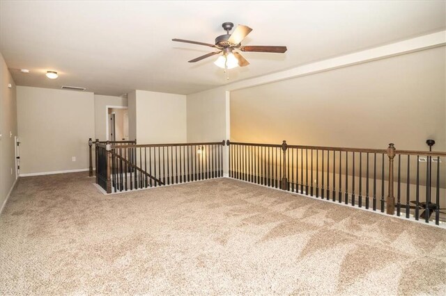 610 Sunflower Dr, Canton, GA 30114 - empty room featuring carpet, ceiling fan, and baseboards