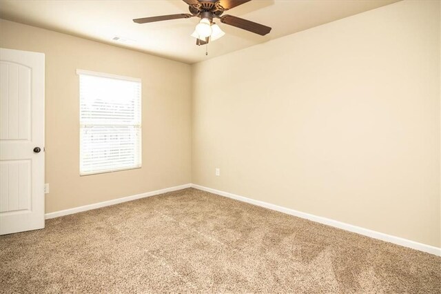 610 Sunflower Dr, Canton, GA 30114 - unfurnished room featuring carpet flooring, baseboards, and a ceiling fan