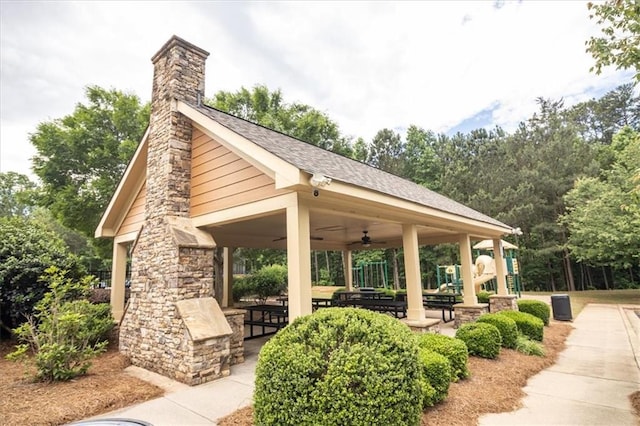 610 Sunflower Dr, Canton, GA 30114 - view of community featuring a gazebo