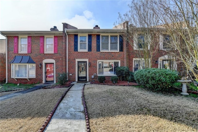 6118 Queen Anne Ct, Norcross, GA 30093 - multi unit property with brick siding and a chimney