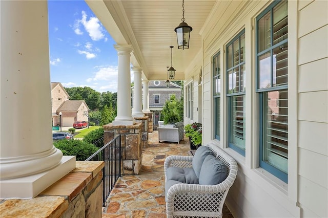 3005 Evelyn Ln, Alpharetta, GA 30004 - view of covered porch