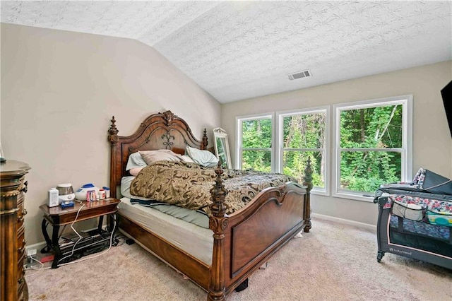 4161 Magnolia Glen Walk, Norcross, GA 30093 - bedroom with light carpet, baseboards, and lofted ceiling