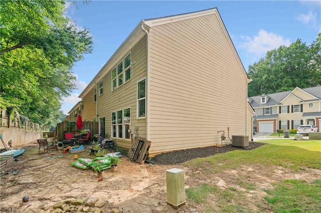 4161 Magnolia Glen Walk, Norcross, GA 30093 - view of side of home with central air condition unit