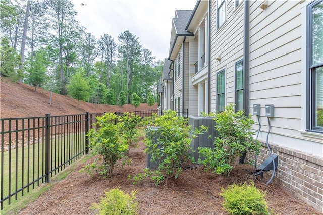 4948 Sudbrook Way, Peachtree Corners, GA 30092 - view of yard with central AC and fence