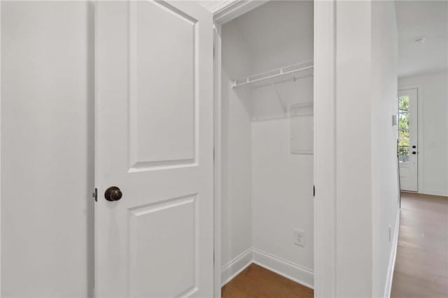 view of closet