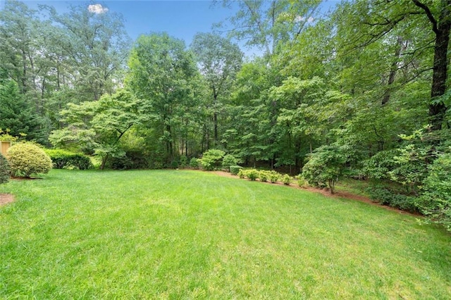 2140 Old Orchard Ln, Canton, GA 30114 - view of green lawn featuring a view of trees