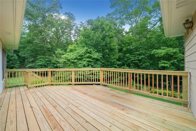 2140 Old Orchard Ln, Canton, GA 30114 - view of wooden terrace
