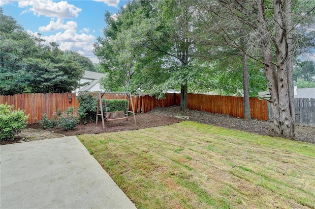 12060 Carriage Park Ln, Duluth, GA 30097 - view of yard with a patio