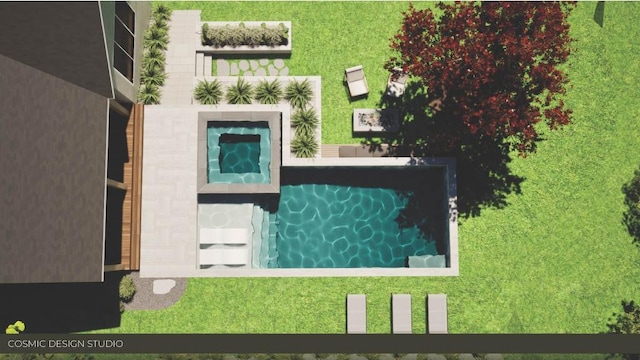 3292 Lenox Pl NE, Atlanta, GA 30324 - bird's eye view