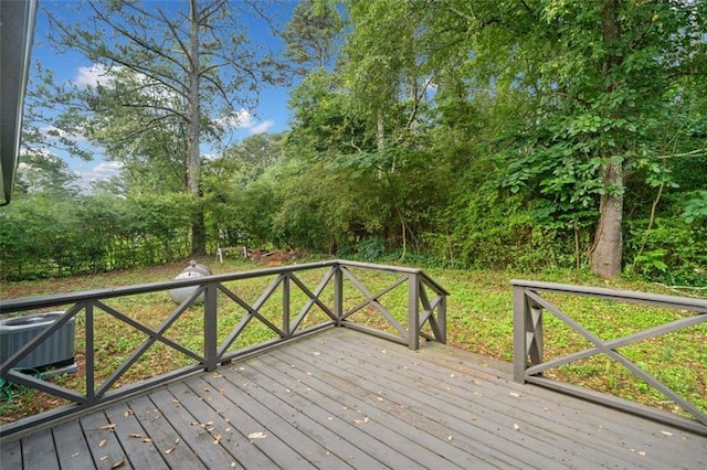 8535 Hiram Acworth Hwy, Dallas, GA 30157 - view of wooden deck