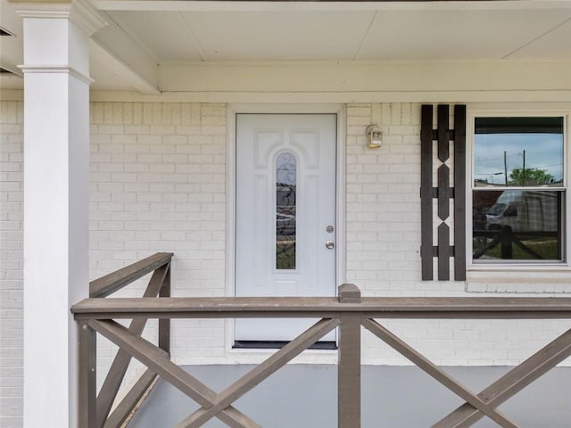 8535 Hiram Acworth Hwy, Dallas, GA 30157 - property entrance with brick siding and a porch