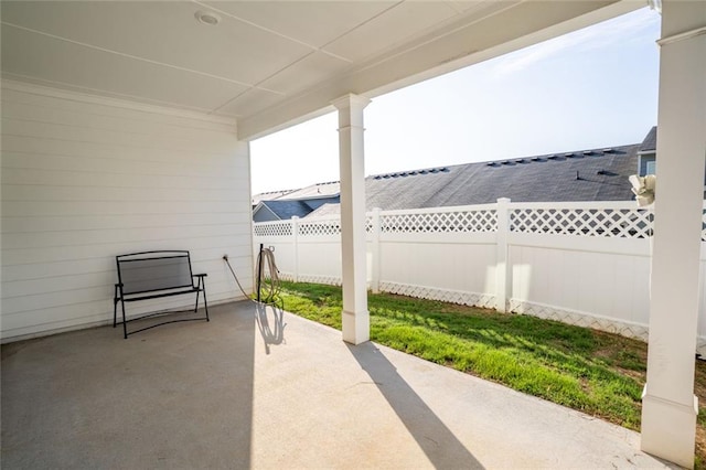 155 Sanctuary Pl, Jasper, GA 30107 - fenced backyard featuring a patio