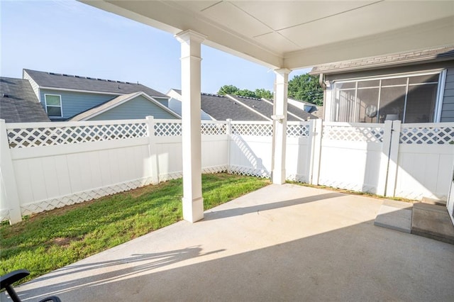 155 Sanctuary Pl, Jasper, GA 30107 - fenced backyard featuring a patio