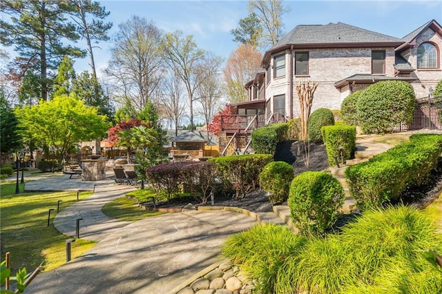 2461 Oak Grove Ests NE, Atlanta, GA 30345 - view of property exterior with brick siding