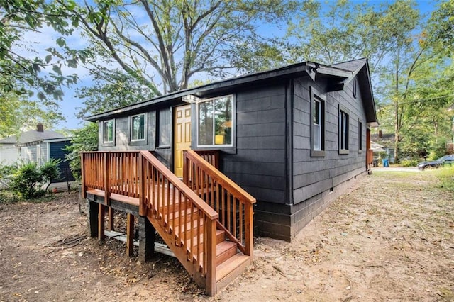 1336 Mcclelland Ave, Atlanta, GA 30344 - view of front of home with a wooden deck