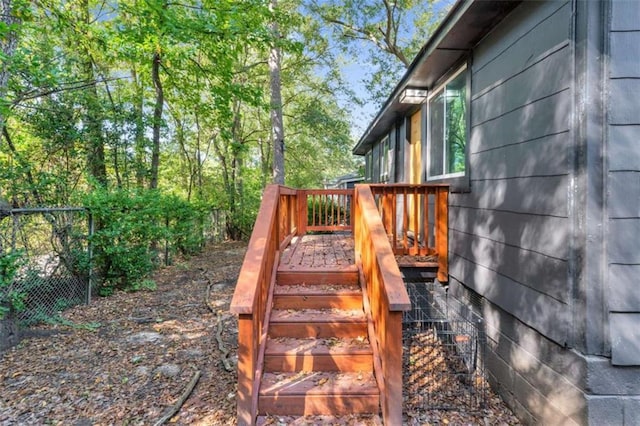 1336 Mcclelland Ave, Atlanta, GA 30344 - wooden terrace with stairway