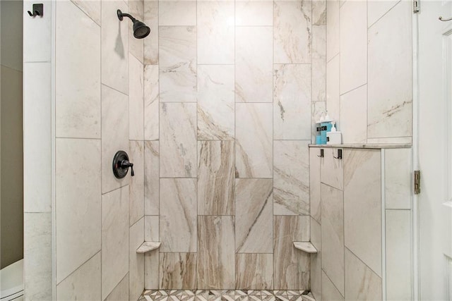 1175 Haven Brook Way, Atlanta, GA 30319 - bathroom featuring a tile shower
