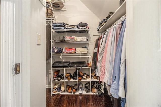 1175 Haven Brook Way, Atlanta, GA 30319 - walk in closet with wood finished floors