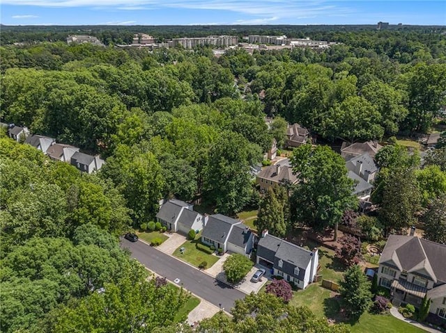 1175 Haven Brook Way, Atlanta, GA 30319 - aerial perspective of suburban area featuring a forest
