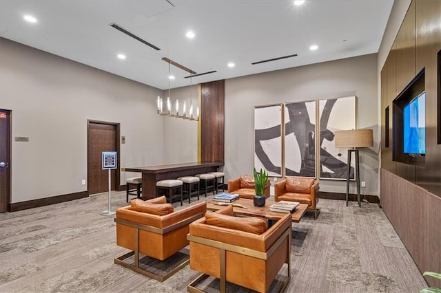 855 Peachtree St NE Unit 2713, Atlanta, GA 30308 - community lobby with visible vents