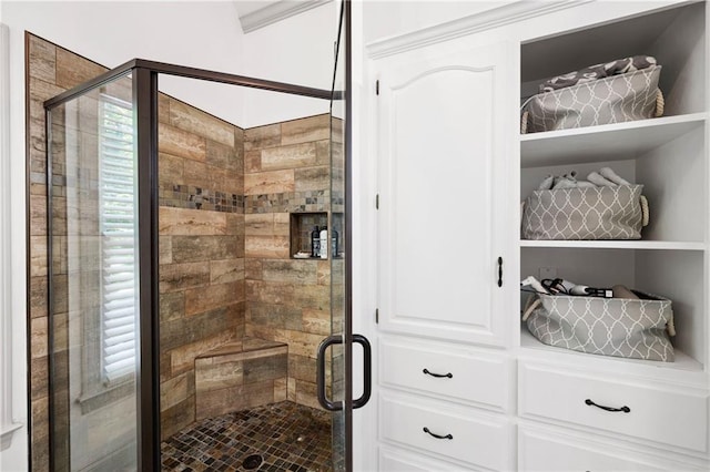 1642 Reflections Trl, Powder Springs, GA 30127 - full bath featuring a stall shower and healthy amount of natural light