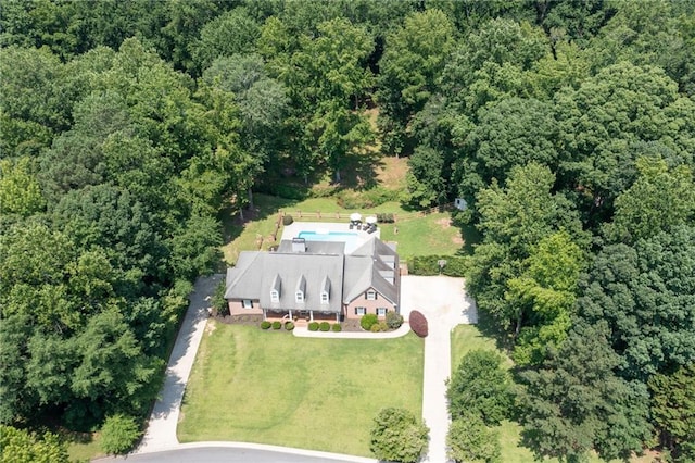 1642 Reflections Trl, Powder Springs, GA 30127 - view of subject property with a forest
