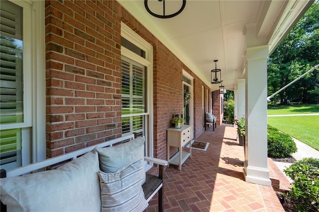 1642 Reflections Trl, Powder Springs, GA 30127 - view of porch