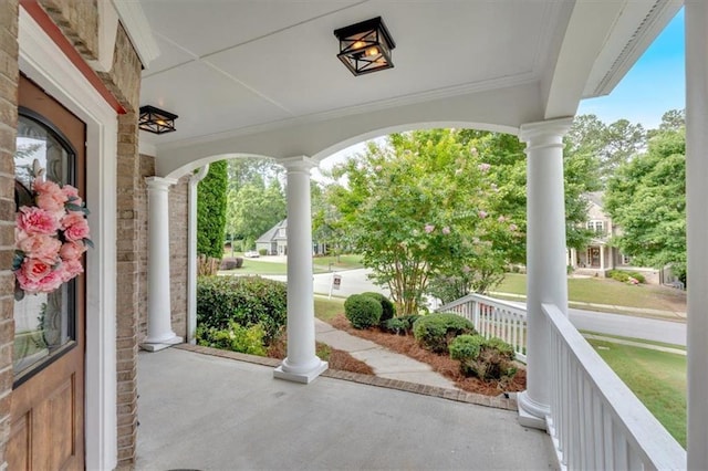 212 Thorncliff Way, Acworth, GA 30101 - view of covered porch